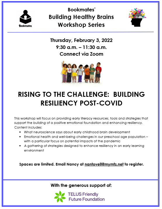 "Rising to the Challenge: Building Resiliency Post-Covid" workshop @ Connect via Zoom
