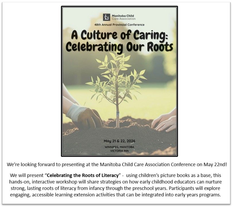 "Celebrating the Roots of Literacy" workshop @ Victoria Inn Hotel & Convention Centre